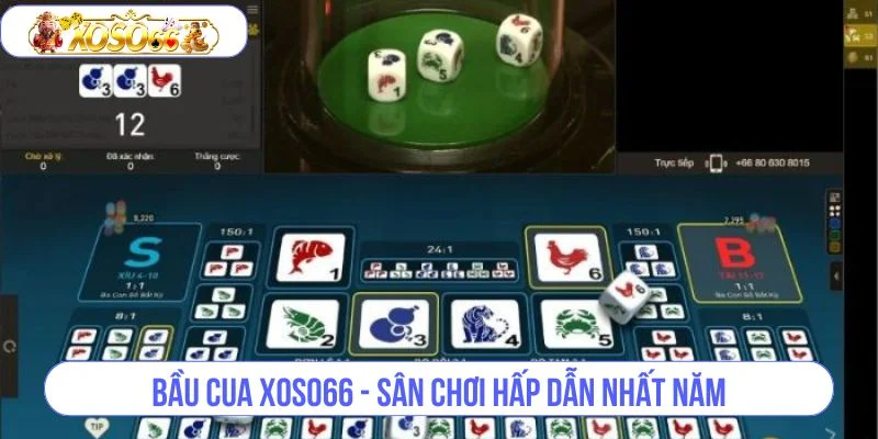 Bầu Cua XOSO66 – Trò Chơi Cá Cược Hấp Dẫn Và Thú Vị