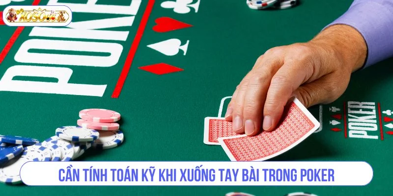 Cần nắm rõ các nguyên tắc cược trên bàn chơi Poker.