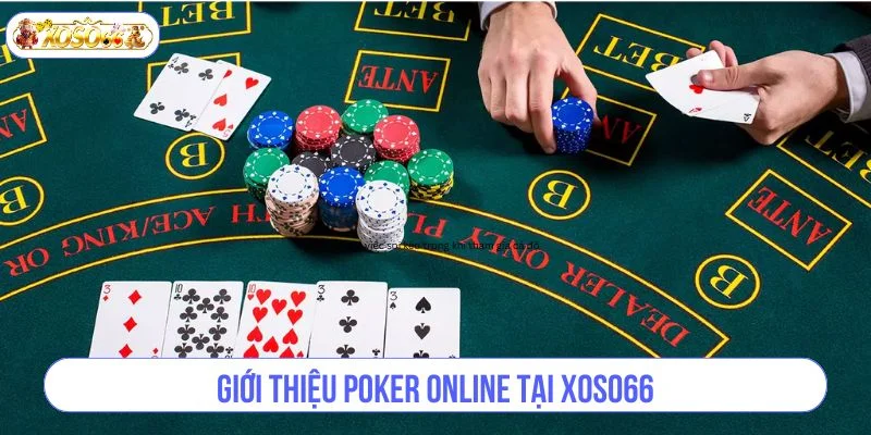 Poker online là bộ môn cược được yêu thích hàng đầu tại XOSO66.
