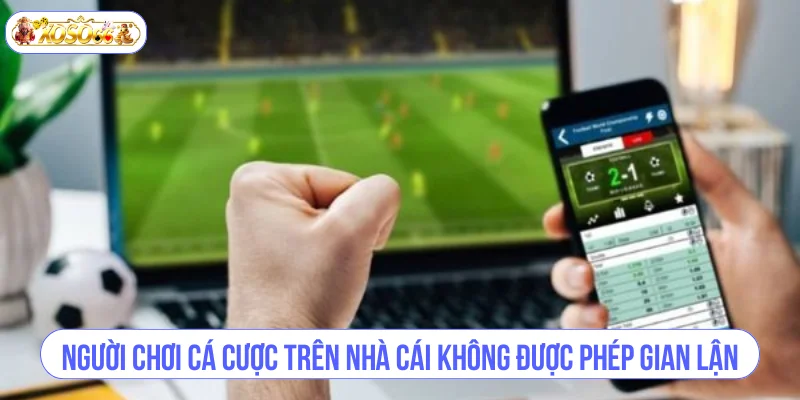 Hội viên không sử dụng phần mềm gian lận vào việc cá cược