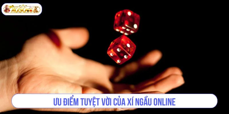 Lợi ích tuyệt vời mà hội viên có thể nhận được khi chơi xí ngầu online.