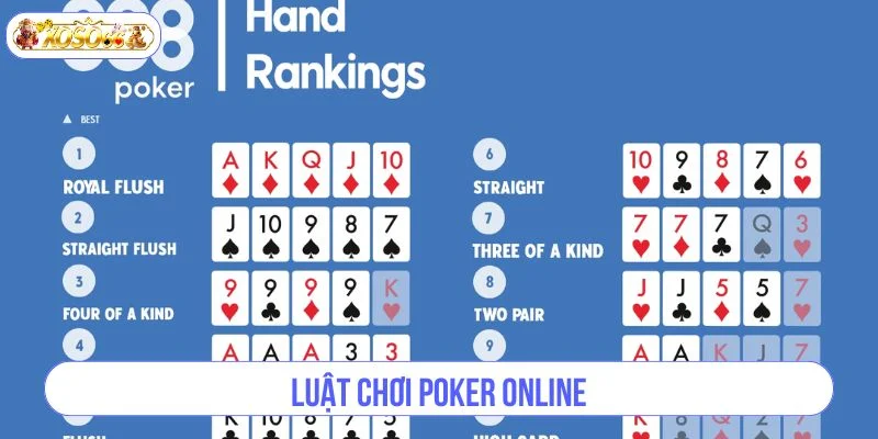Ván chơi Poker được tổ chức rất nhanh gọn, sôi động. 