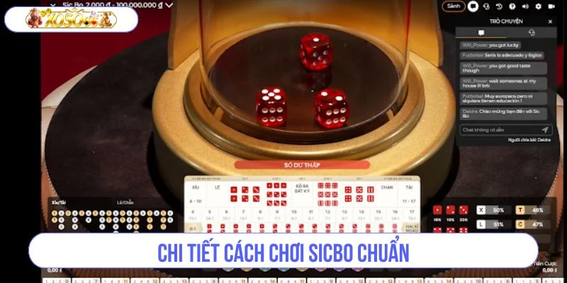 Nắm rõ cách chơi Sicbo chuẩn để có những ván chơi đỉnh cao. 